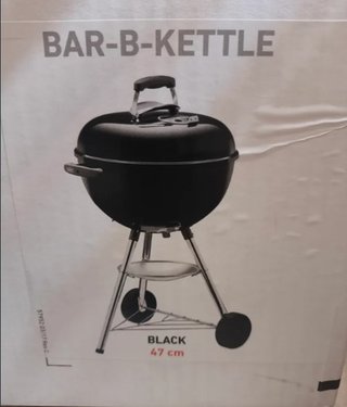 Weber Bar-B-Kettle 47 cm nueva, caja original.