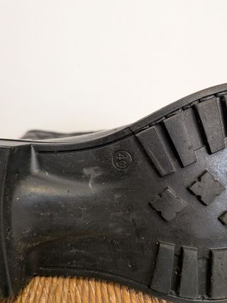 Botas altas Guess negras de agua