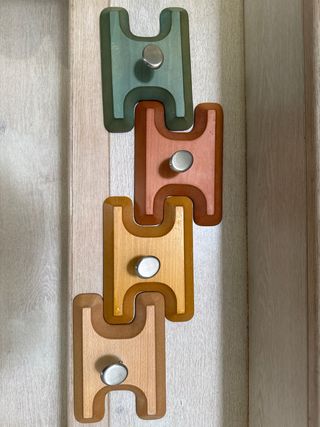 Perchero madera maciza El Corte Inglés - 4 piezas