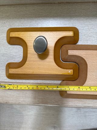 Perchero madera maciza El Corte Inglés - 4 piezas