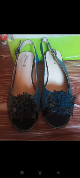 Zapatos Yameiji azules nº 39