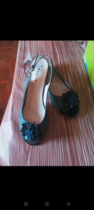 Zapatos Yameiji azules nº 39
