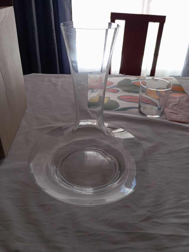 Decantador vino - Cristal