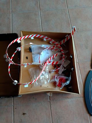 Scalextric completo: coches y circuito