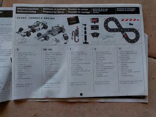 Scalextric completo: coches y circuito