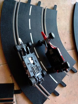 Scalextric completo: coches y circuito