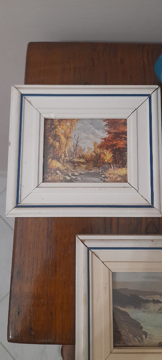 3 Quadri Vintage Anni '70