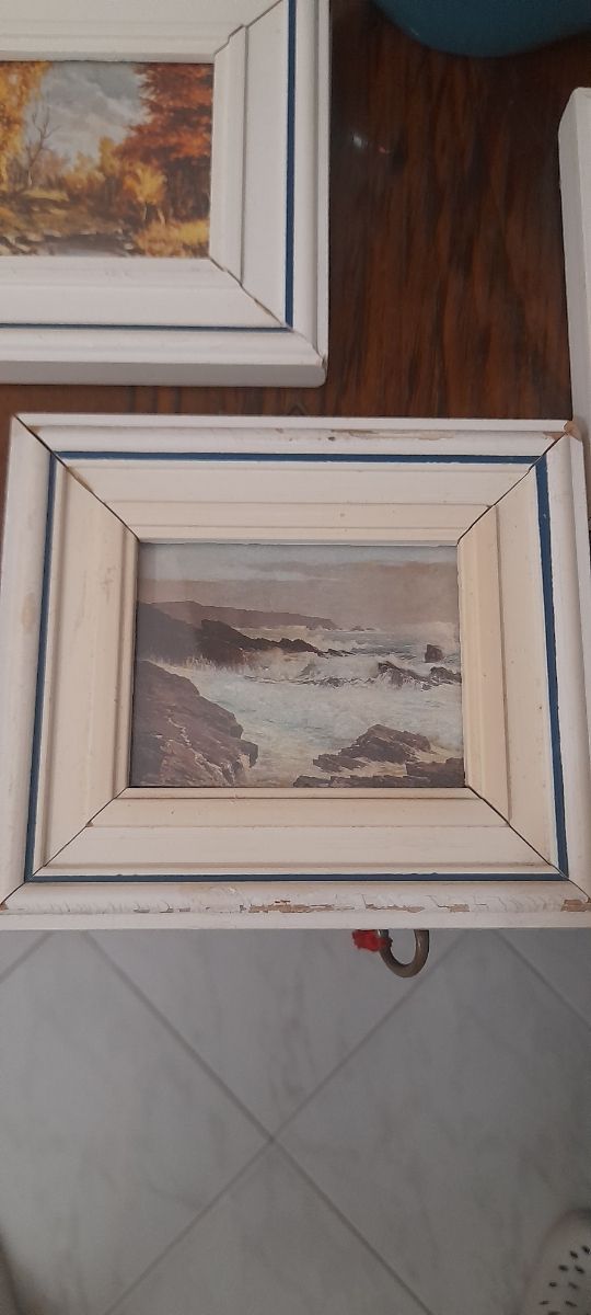 3 Quadri Vintage Anni '70