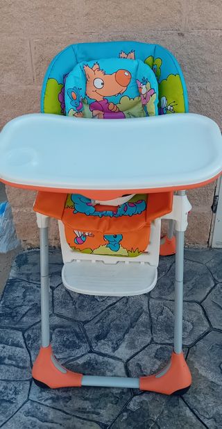 Trona bebé plegable