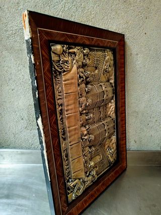 Cuadro Última Cena - Estaño