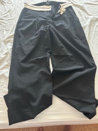 Pantalones negros elegantes - M