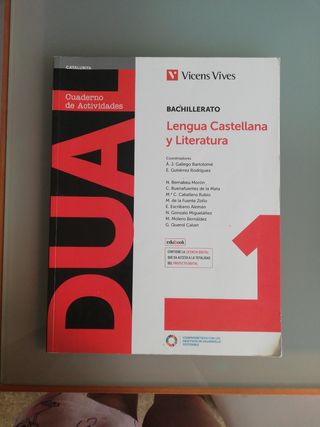 LENGUA CASTELLANA Y LITERATURA 1°BACHILLERATO DUAL