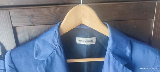 Traje chaqueta Roberto Torretta azul