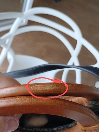 Bolso Parfois rafia - Marrón-Verde