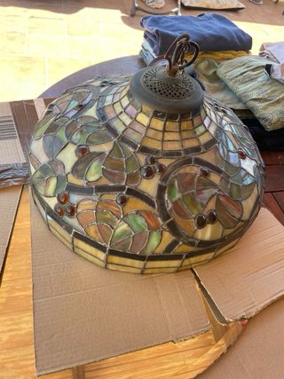 2 Lamparas Tiffany - 3 luces