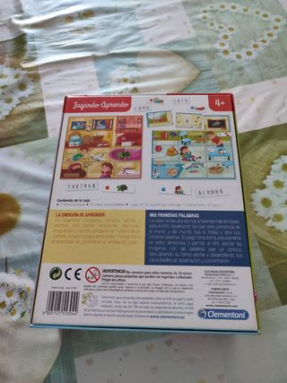 Juego Mis Primeras Palabras Clementoni