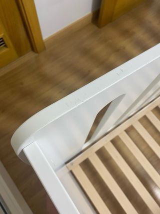 Cuna bebé blanca - Maxi Cuna