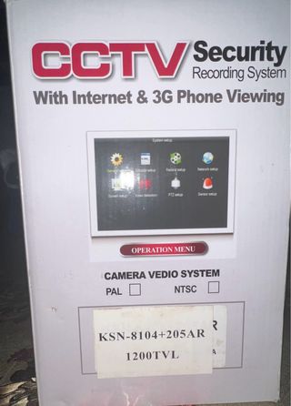 CCTV 4 telecamere - Sistema di registrazione