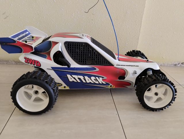 Coche RC 1/5 Gasolina 95 Carson Attack.