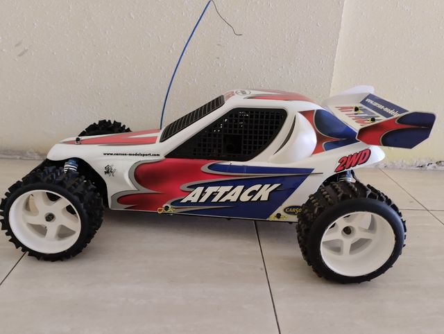 Coche RC 1/5 Gasolina 95 Carson Attack.