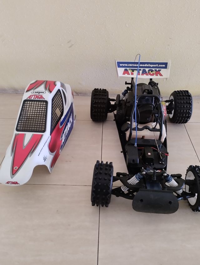 Coche RC 1/5 Gasolina 95 Carson Attack.