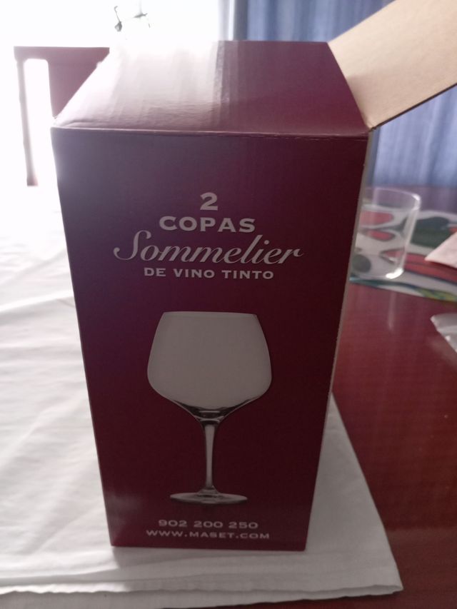 6 Copas Vino Tinto - MASET