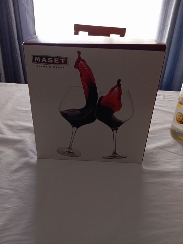6 Copas Vino Tinto - MASET