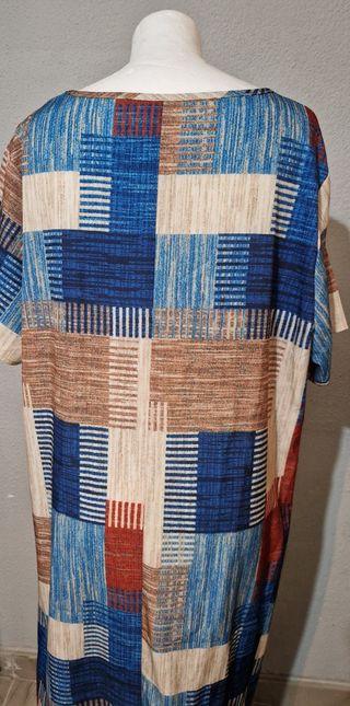 Vestido estampado talla XXL