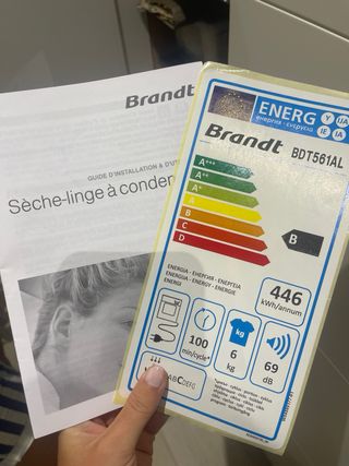 Secadora Brandt - 6kg