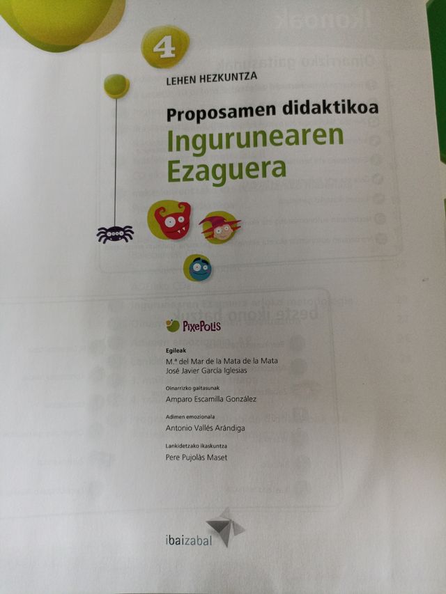 Ingurunearen Ezaguera LH4