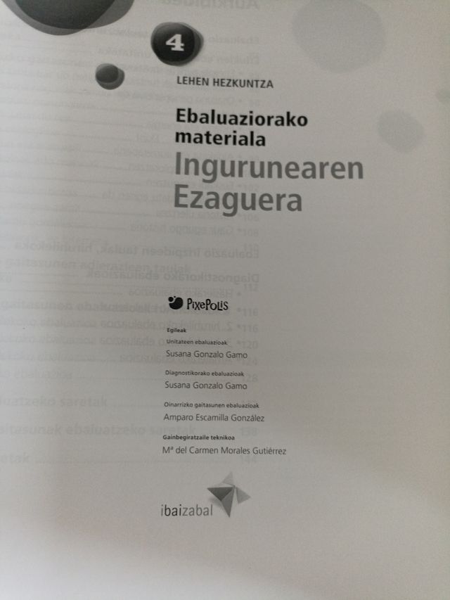 Ingurunearen Ezaguera LH4
