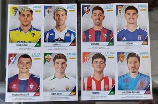 8 cromos Liga Hypermotion 2024-25
