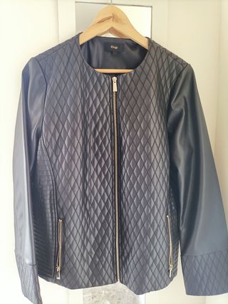 Chaqueta Elody piel sintética negra - L