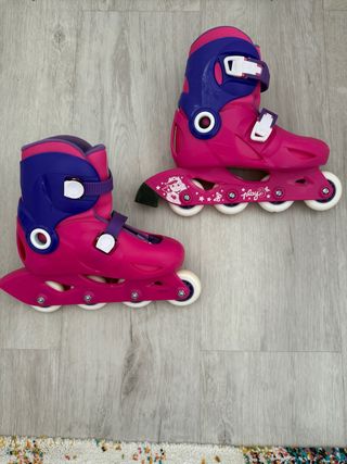 Patines Oxelo niñ@ + protecciones y bolsa 