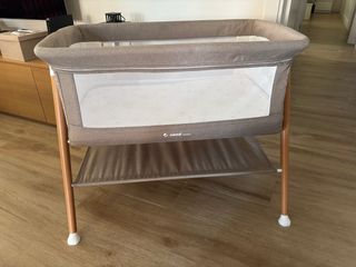 Minicuna Jané - Madera y Beige 