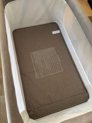 Minicuna Jané - Madera y Beige 