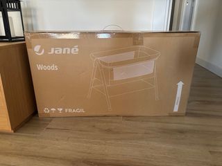 Minicuna Jané - Madera y Beige 