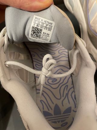 Adidas OZNOVA - Zapatillas Beige/Blanco Talla 42