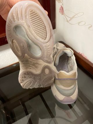 Adidas OZNOVA - Zapatillas Beige/Blanco Talla 42