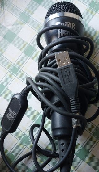 Microfono Guitar Hero per PS2