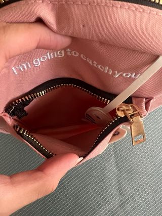 Bolso de gato y pez, color rosa