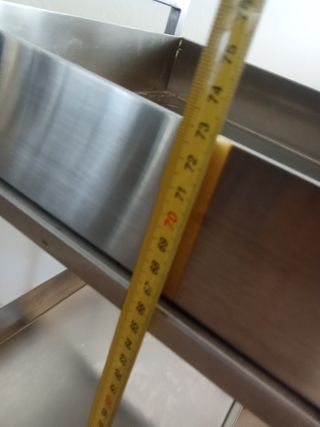 Carrito acero inoxidable 3 estantes