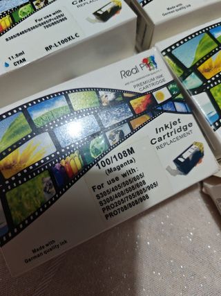 Cartuchos tinta Real Print