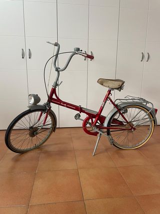 Bicicleta clásica Derbi Ragazza plegable –60/70