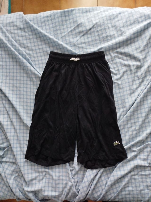 Shorts Lacoste negros