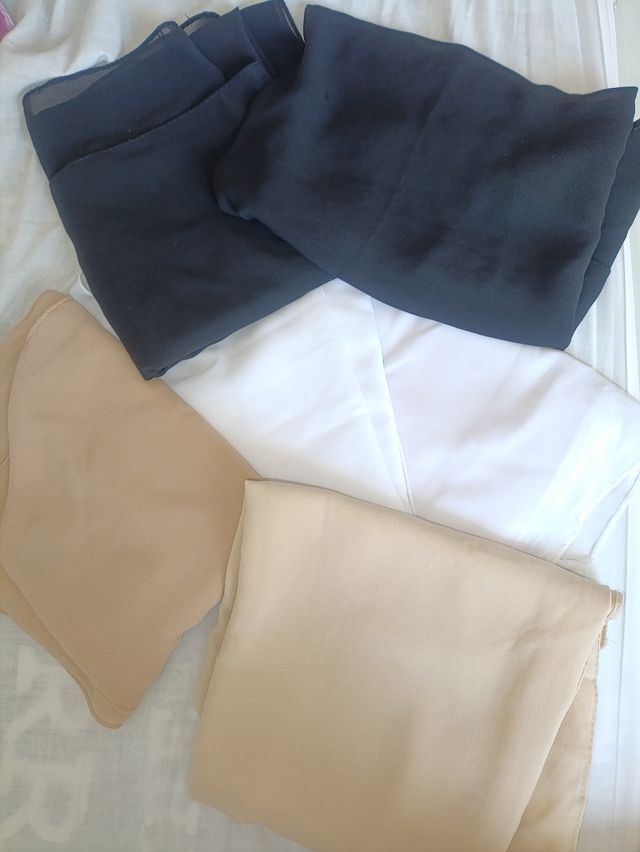 Pañuelos chiffon - 6 uds