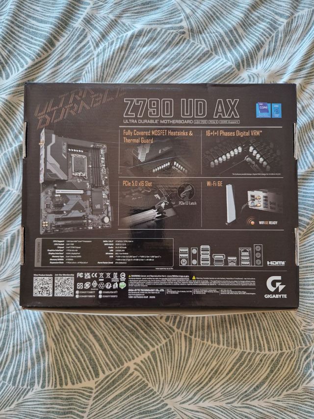 Placa base GIGABYTE Z790 UD AX