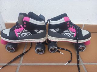 Patines ruedas niños, talla 40.
