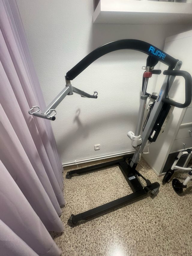 Grua electrica max 150 kg, para traslados.