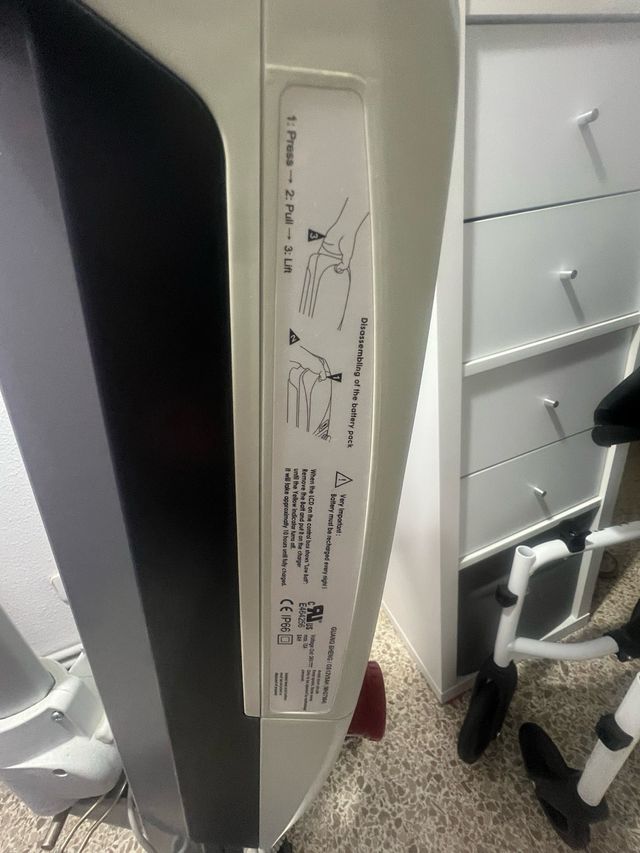 Grua electrica max 150 kg, para traslados.